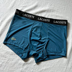 Lacoste Boxer Briefs - Black/Gray/Teal