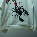 MTS X SP5DER Scorpion Hoodie Cream