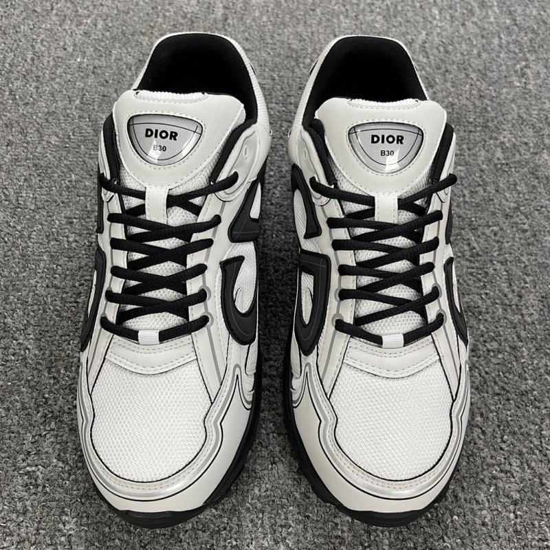 Dior B30 Sneaker — Beige White Black