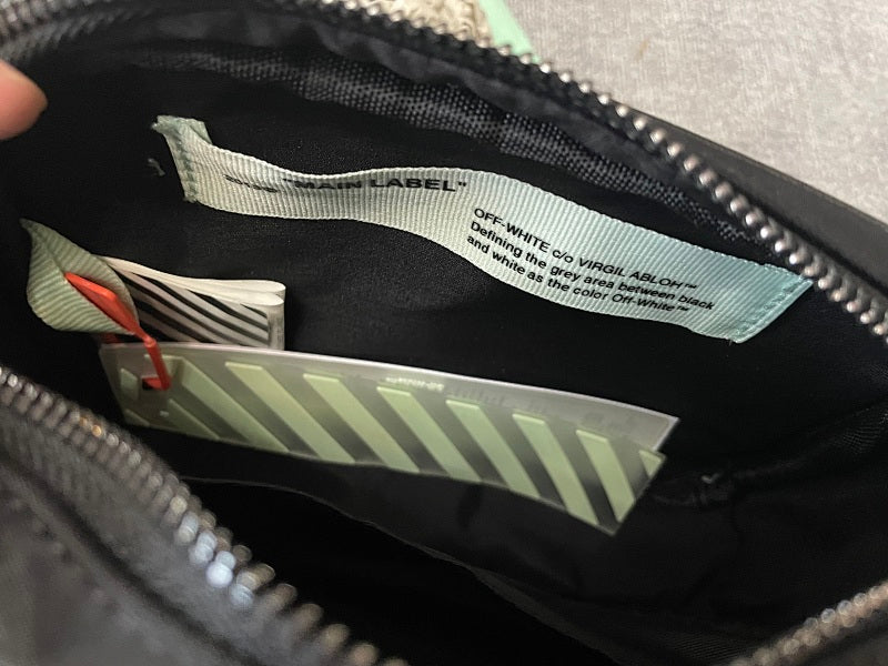 Off-White Crossbody Bag - Black/Yellow
