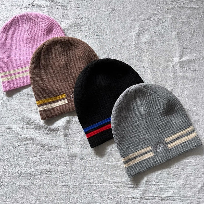 Corteiz Beanies - Pink/Brown/Black