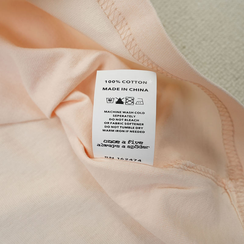 Sp5Der Legacy Logo Heavyweight Tee Cream