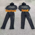 Syna-World Tracksuit - Black-Red