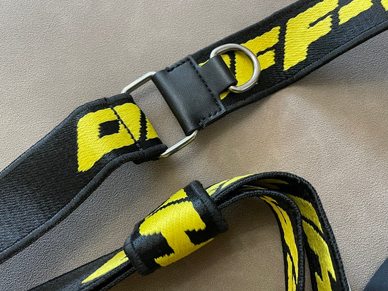 Off-White Crossbody Bag - Black/Yellow