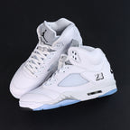 Nike Air Jordan 5 Retro - White/Silver