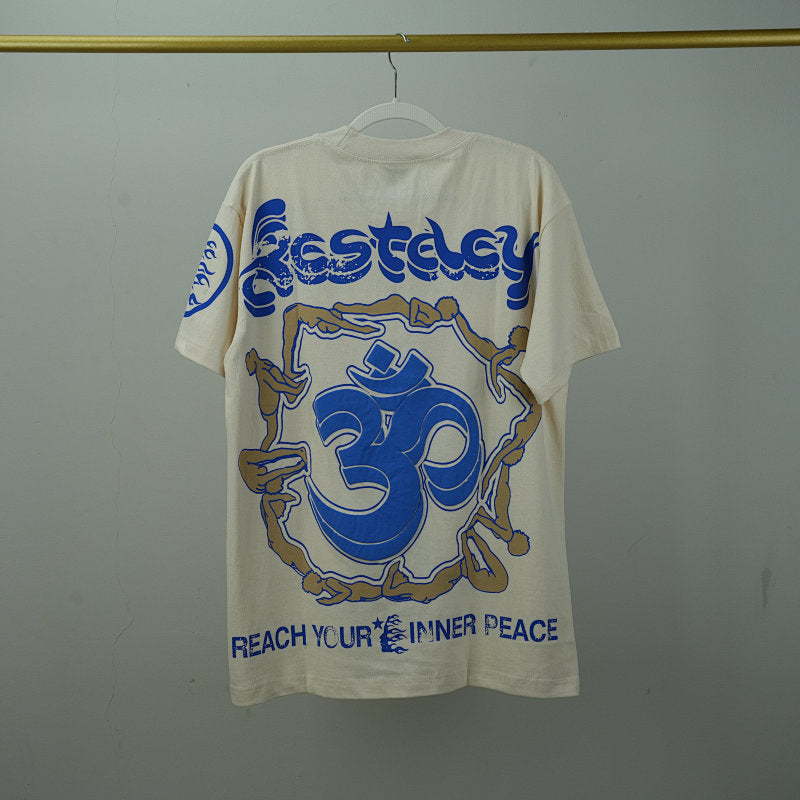 Hellstar Yoga T-Shirt Cream