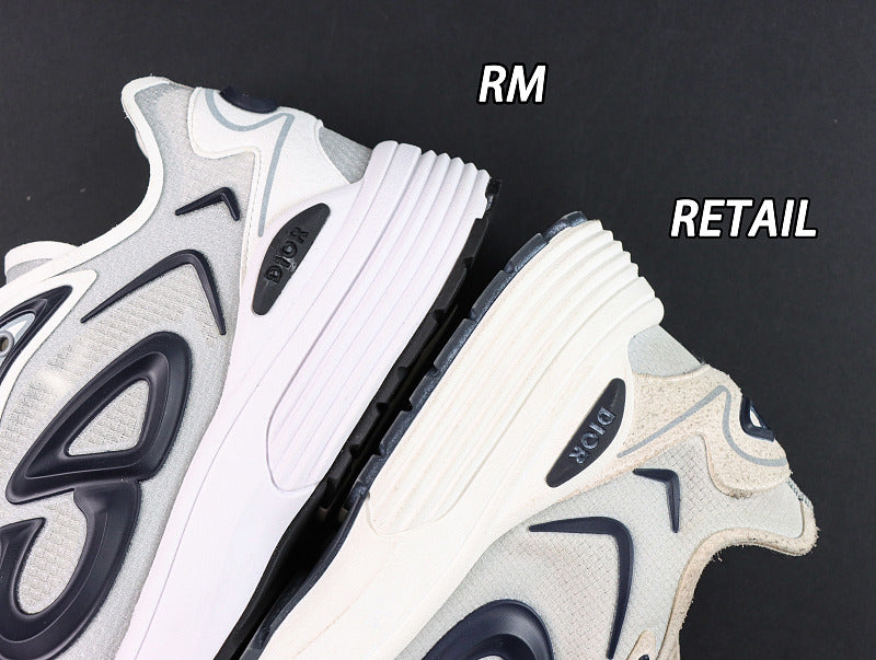Dior B9S Runner - Grey/Fluorescent Yellow-Green