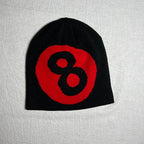 8-Ball Beanies - Blue/Gray/Pink/Black/Red/Brown