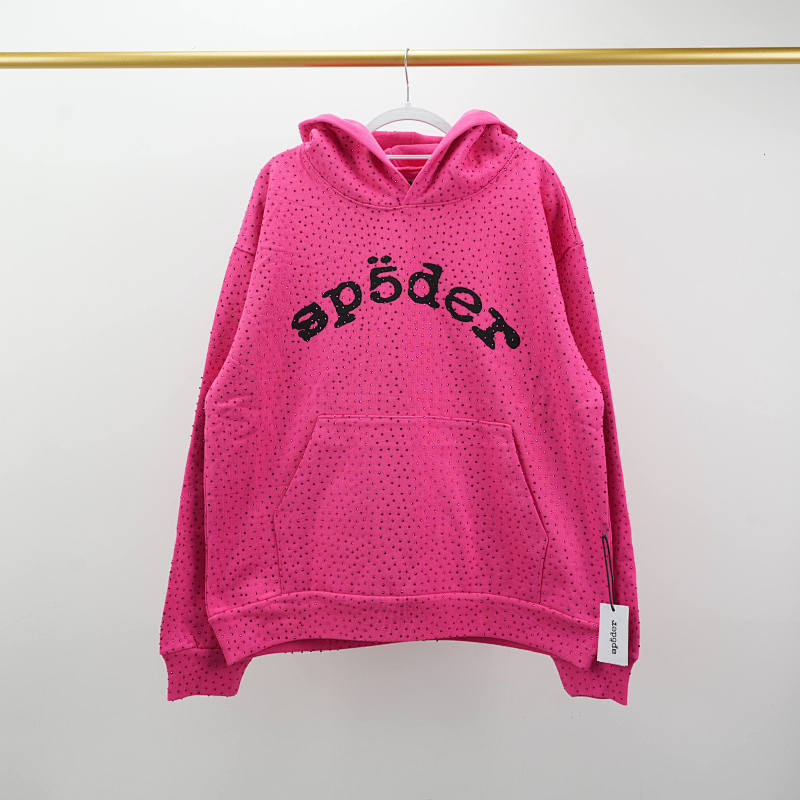 Sp5Der Vvs Hoodie Pink
