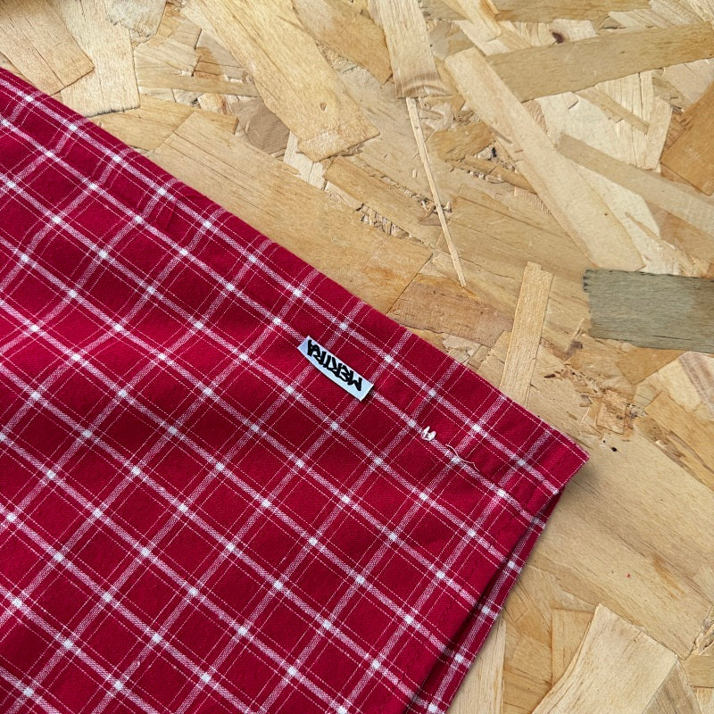 Mertra Plaid Shirt - Red