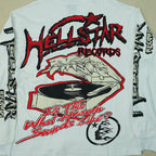Hellstar White Studios Records Long Sleeve