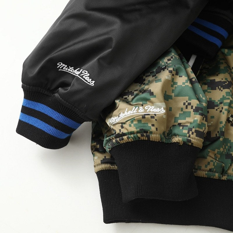 Supreme Basketball Fur-Trim Hooded Bomber Jacket