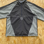Mertra Layered Mesh Jersey - Dark Grey