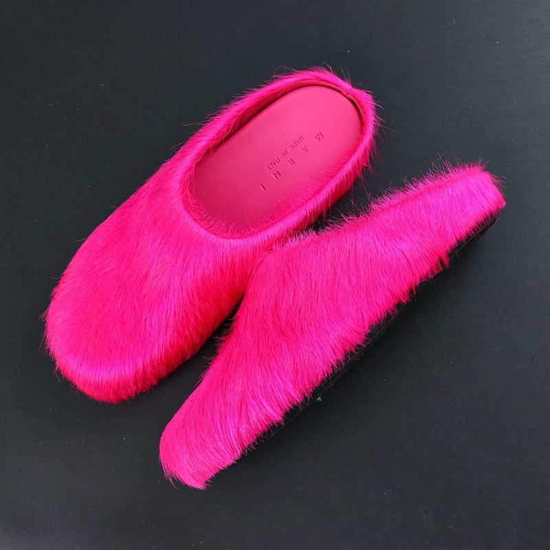 Marni Fussbett Sabot - Fuchsia