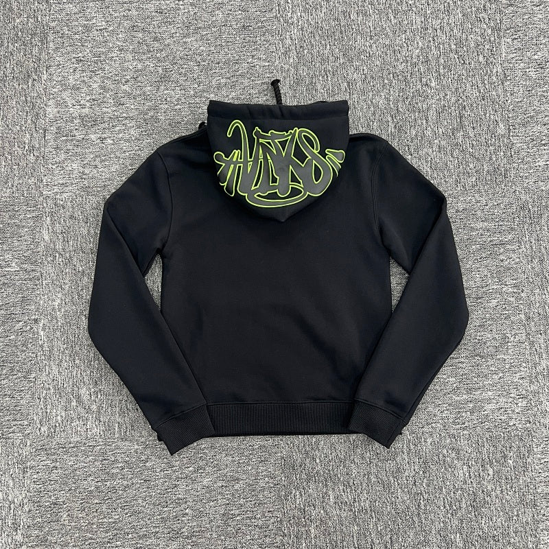 Syna-World Tracksuit - Black-Green