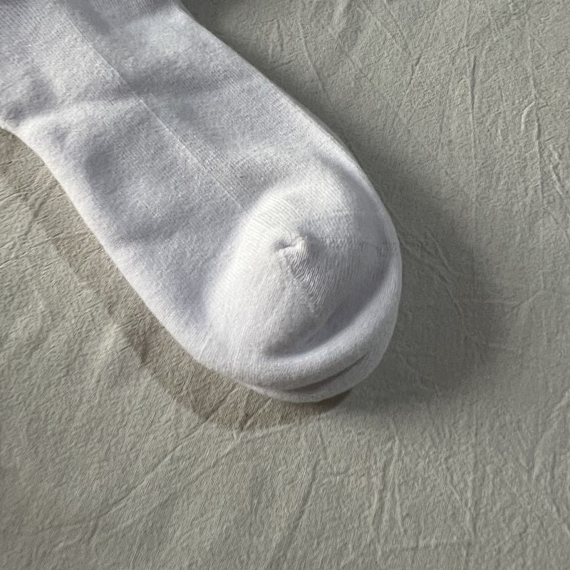 Casablanca Orange Graphic Crew Socks