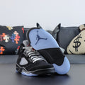 Air Jordan 5 Retro Black Metallic Silver