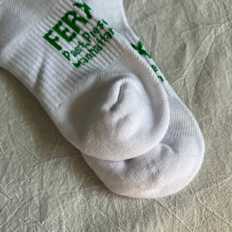 Premium Socks - White/Green