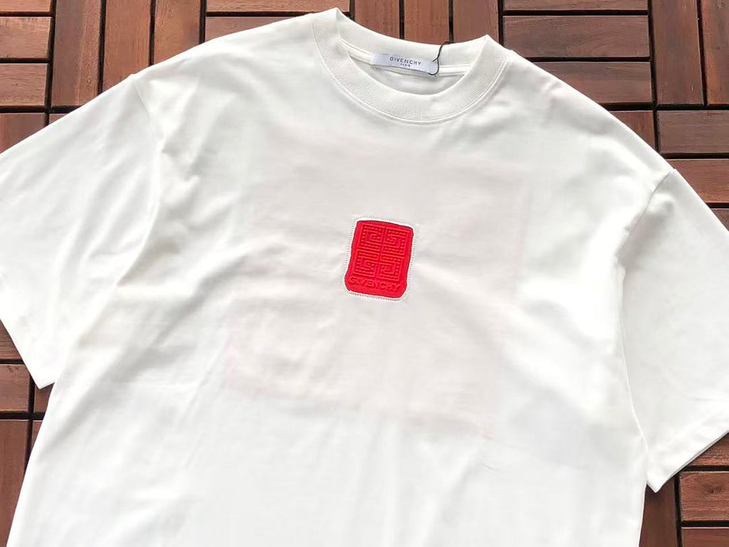 Red Logo Givenchy T-Shirt
