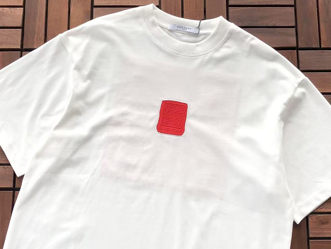 Red Logo Givenchy T-Shirt