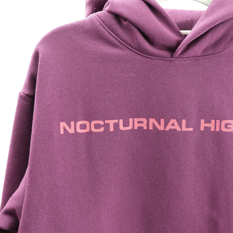 Sp5Der Nocturnal Highway Hoodie Dark Purple