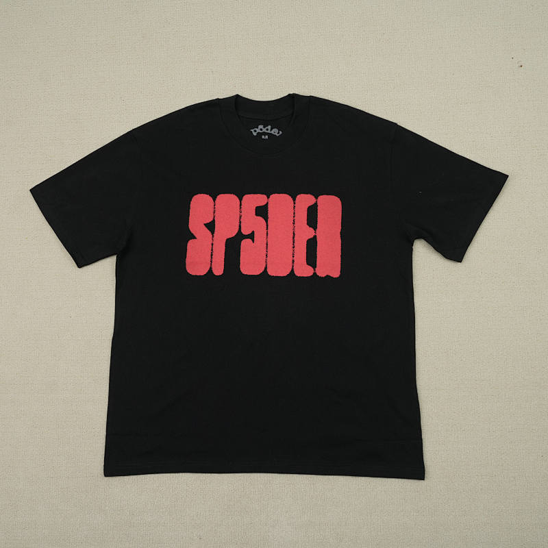 Sp5Der Focused Logo Tee Black