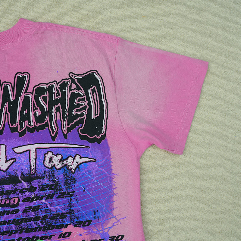 Hellstar Brainwashed World Tour T-Shirtpink