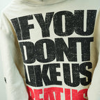 Hellstar Lf You Dont Like Us Beat Us Hoodie