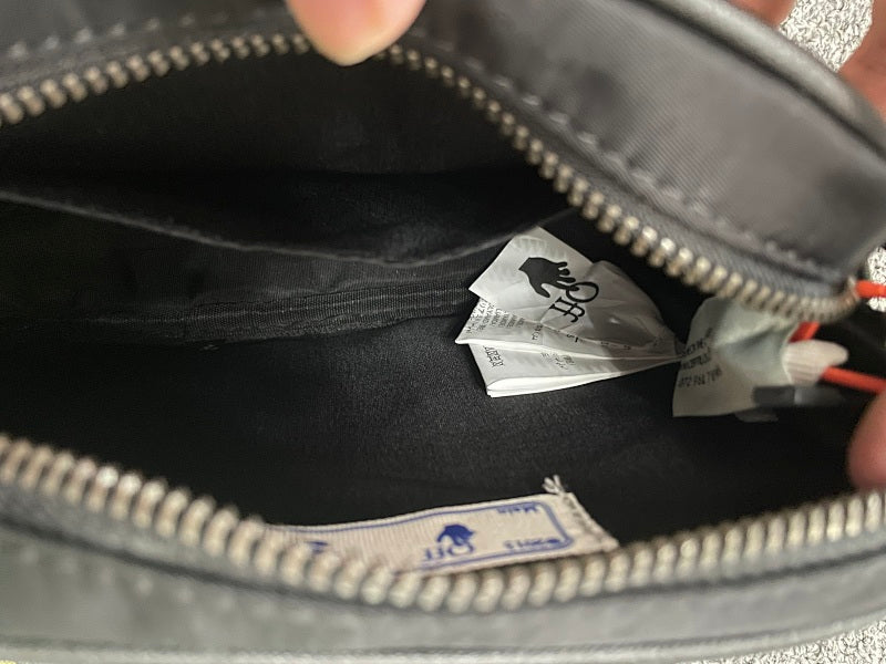 Off-White Crossbody Bag - Black/Yellow