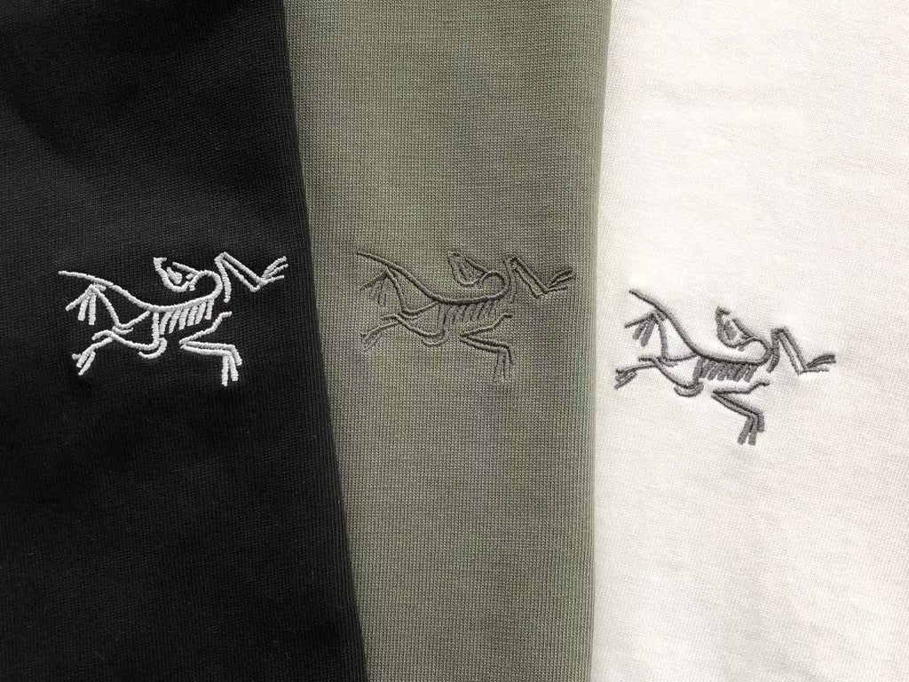 Arc'teryx Green Fossil Sleeve Long-Sleeve Shirt