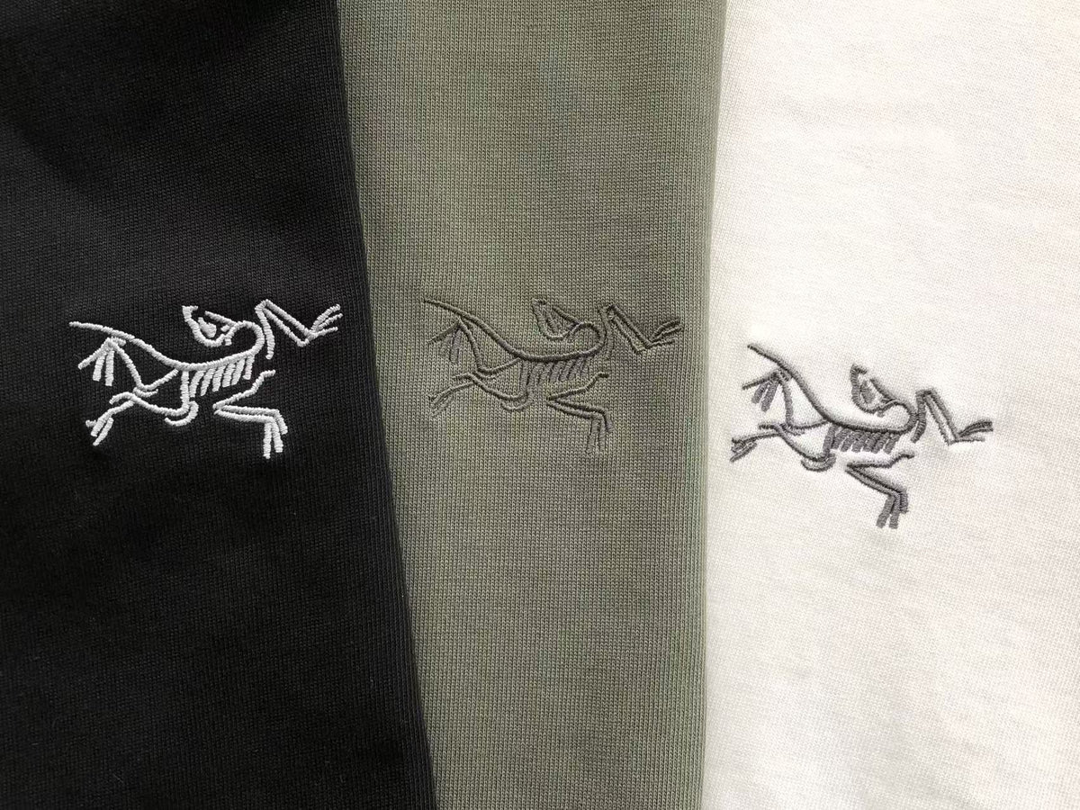 Arc'teryx Green Fossil Sleeve Long-Sleeve Shirt