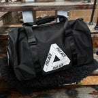 Palace Triangle Logo Black Duffel Gym Bag
