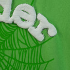 Sp5Der Web Hoodie Slime Green