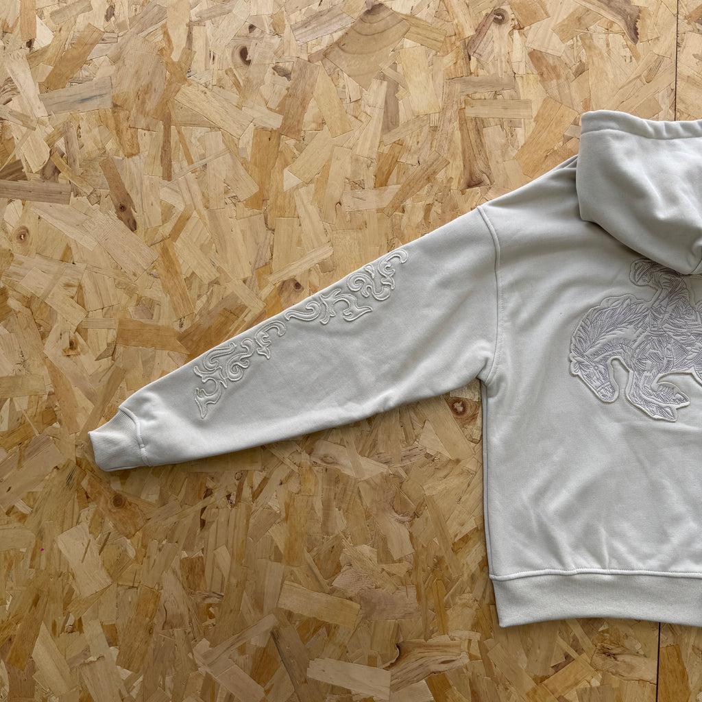 Derschutze Western Zip Up - Beige