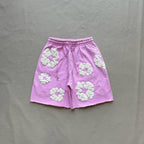 Denim Tears The Cotton Wreath Powder Sweatshorts
