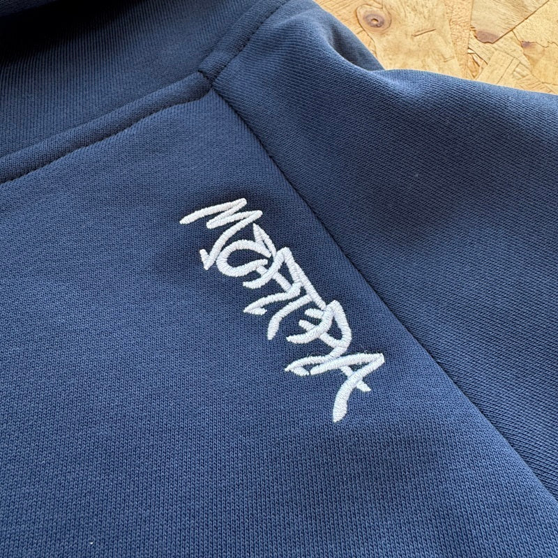 Mertra BIGSTEP HOOD - Navy/White