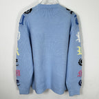 Supreme Multicolor Gothic Sleeve Knit Sweater