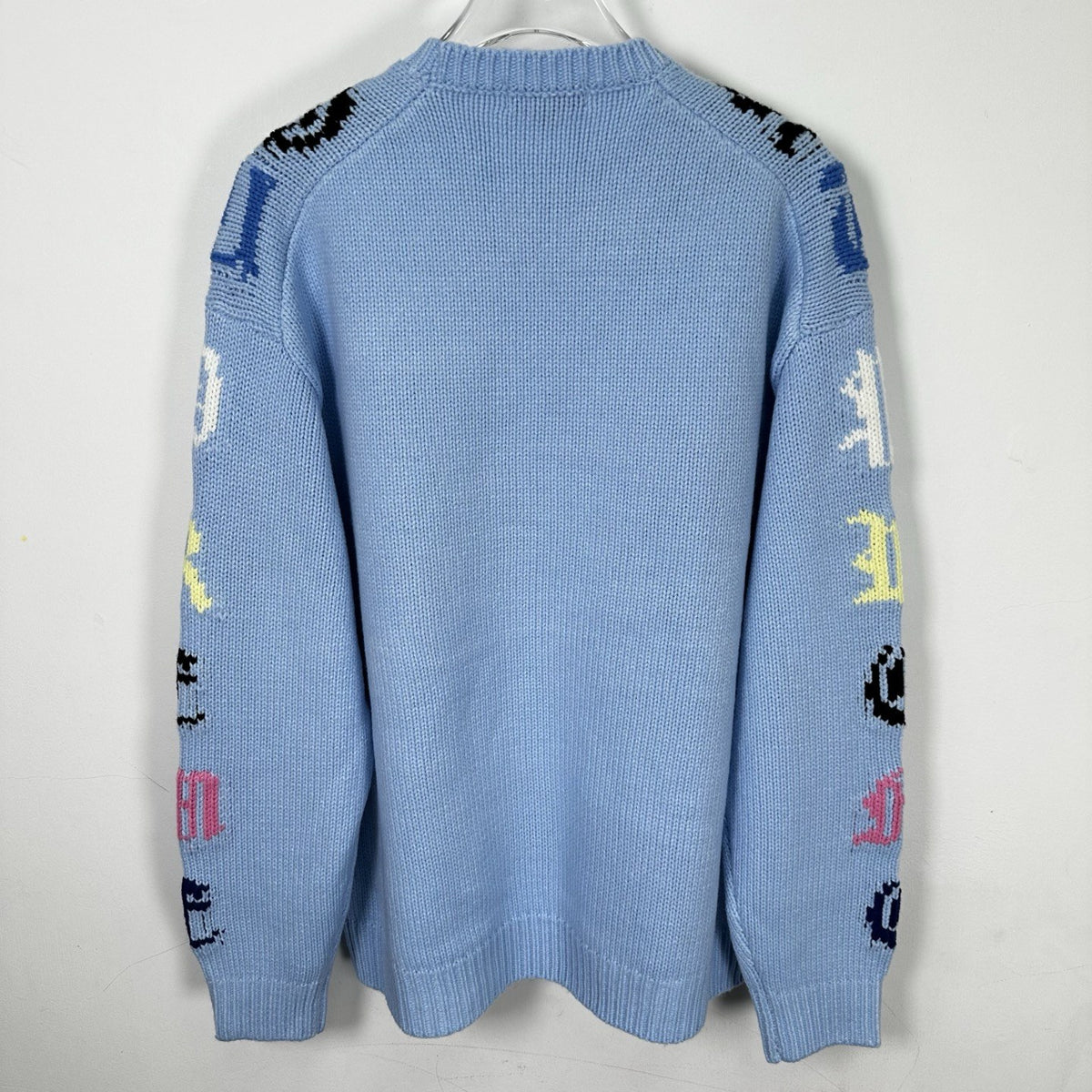 Supreme Multicolor Gothic Sleeve Knit Sweater