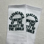 Casablanca Beauty of the World Crew Socks