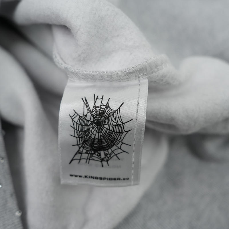 Sp5Der Vvs Hoodie Heather Grey