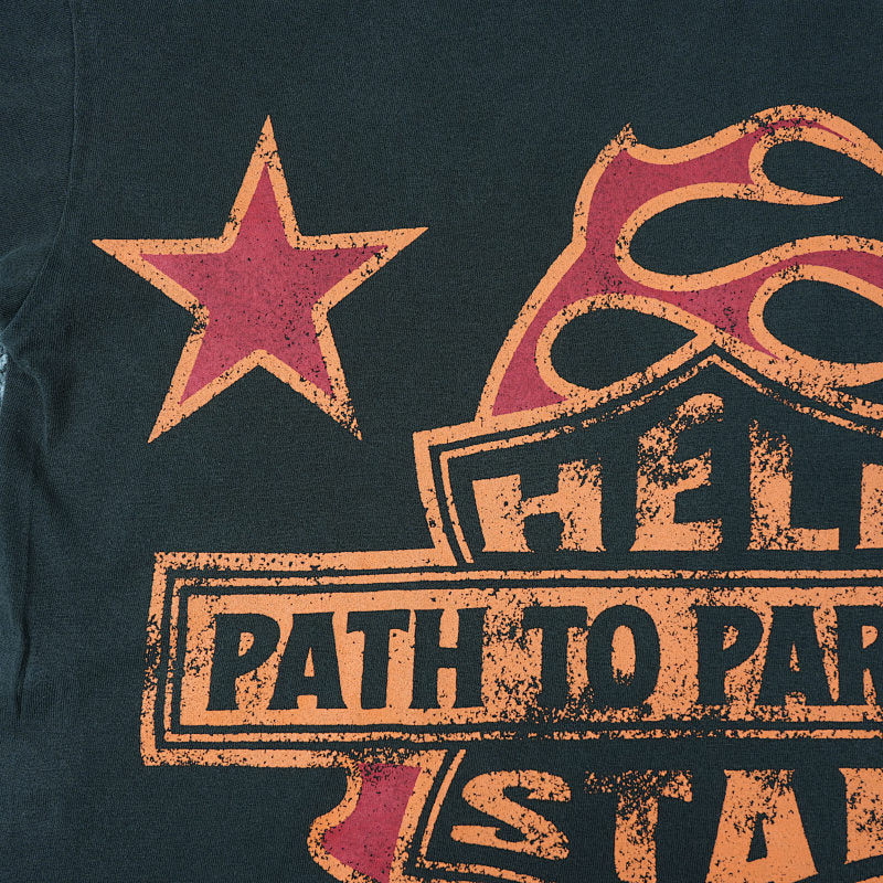 Hellstar Studios Biker Tour Short Sleeve Tee Shirt Black
