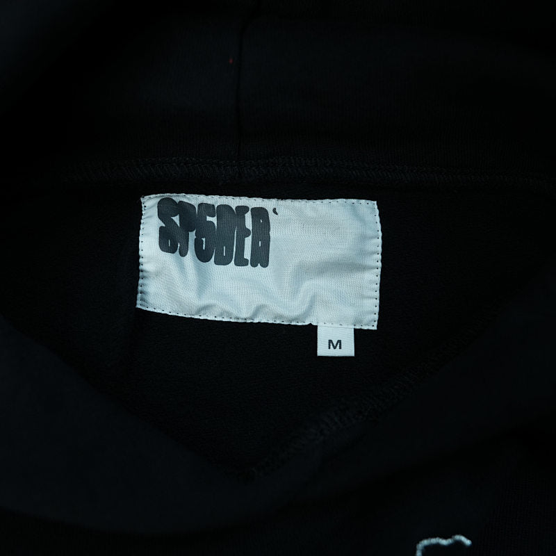 Sp5der OG Logo Hoodie Black