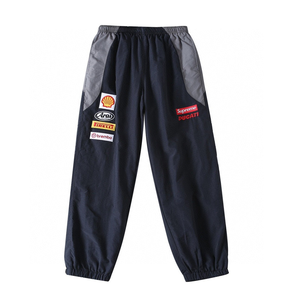 Supreme Racing Logo Track Pants
