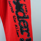 Sp5der P*NK V2 Sweatpant Red