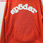 Sp5Der Websuit Hoodie Orange