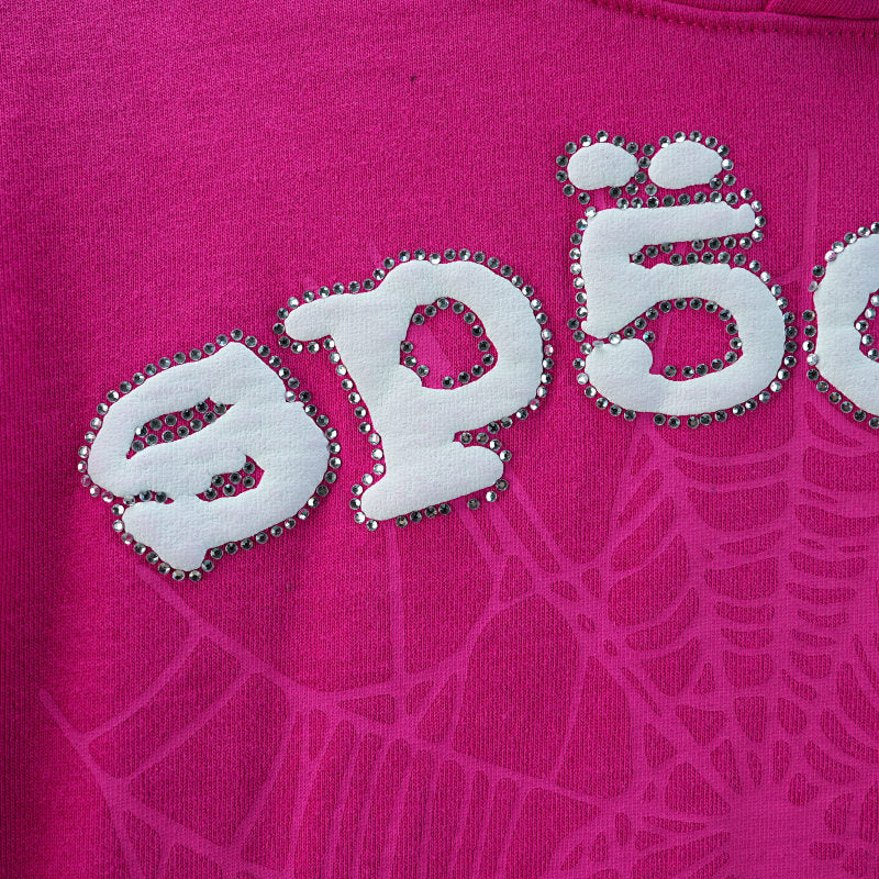Sp5der Legacy Hoodie Pink