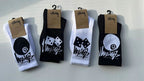 Crew Socks with 8-Ball and Dice Graphics