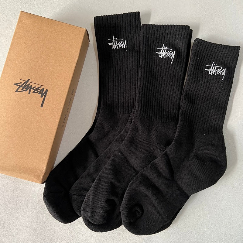 Premium Socks - White/Black