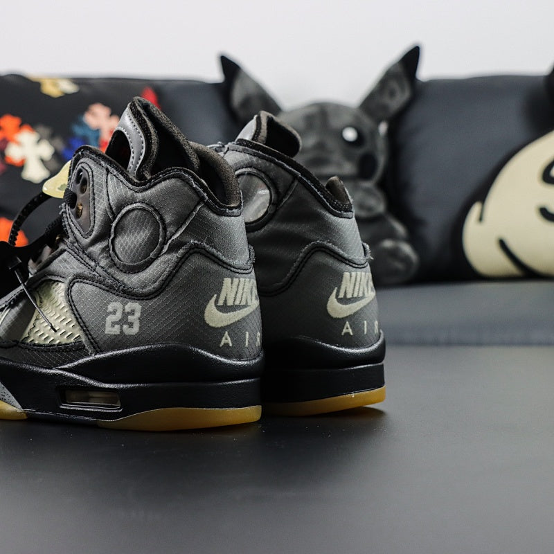 Air Jordan 5 Retro x Off-White Black