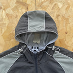 Mertra Layered Mesh Jersey - Dark Grey